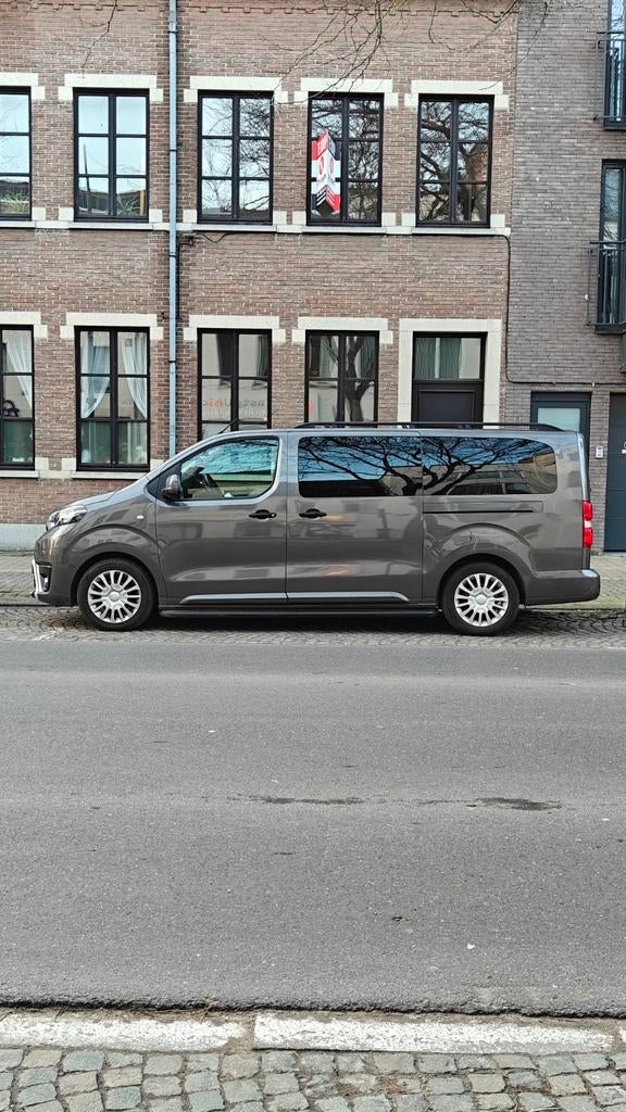 Toyota proace verso L3, automaat, 8 zitpl. 2023, Autos, Cuir, 8 places, Achat, Euro 6