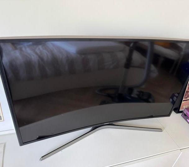 Tv Samsung 40 inch curved, Enlèvement, Utilisé, Samsung, Smart TV
