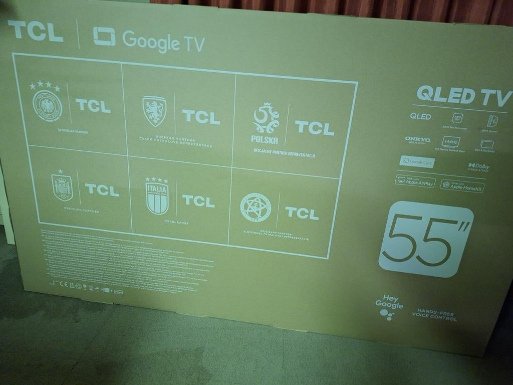 Tv qled 55 nieuw zit nog in doos, Ophalen, QLED
