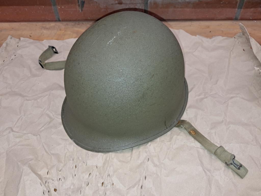 Casque US M-1 jonc avant, Collections, Envoi, Armée de terre, Casque ou Béret