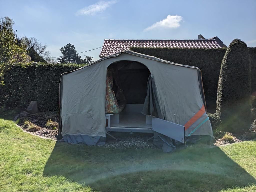 Vouwwagen, Caravans en Kamperen, Vouwwagens, Ophalen, Meerkleurig, Raclet, Tot en met 4