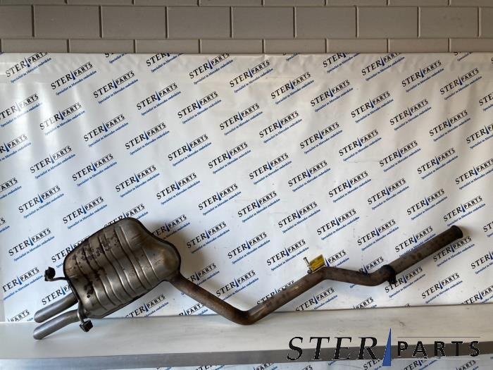 Echappement silencieux arrière d'un Mercedes C-Klasse, Autos : Pièces & Accessoires, Systèmes d'échappement, Mercedes-Benz, Utilisé