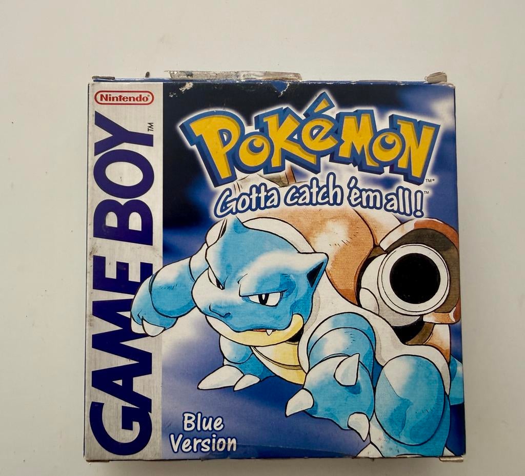 Pokémon Blue Version Game Boy compleet in doos / boxed, Consoles de jeu & Jeux vidéo, Jeux | Nintendo Game Boy, Comme neuf, Enlèvement