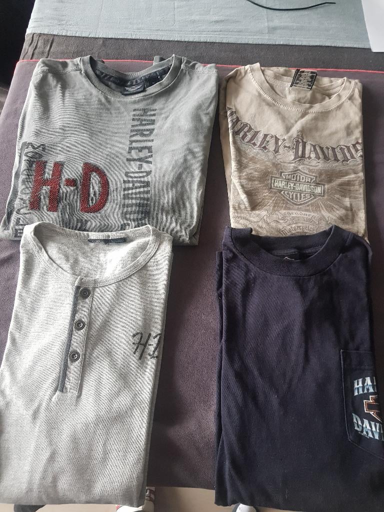 Harley davidson shirts met korte en lange mouwen, Motoren, Ophalen, Overige typen, Heren, Harley Davidson