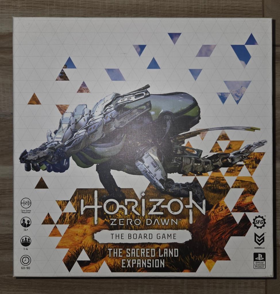 Horizon Zero Dawn - The Sacred Land Expansion, Trois ou quatre joueurs, Enlèvement, Comme neuf, Steamforged Games