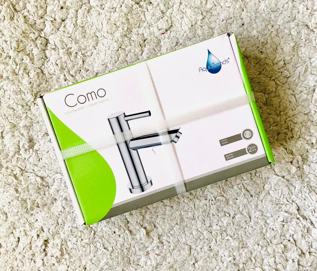 Robinet lave main chrome como aqua trends maison, Neuf, Chrome, Robinet