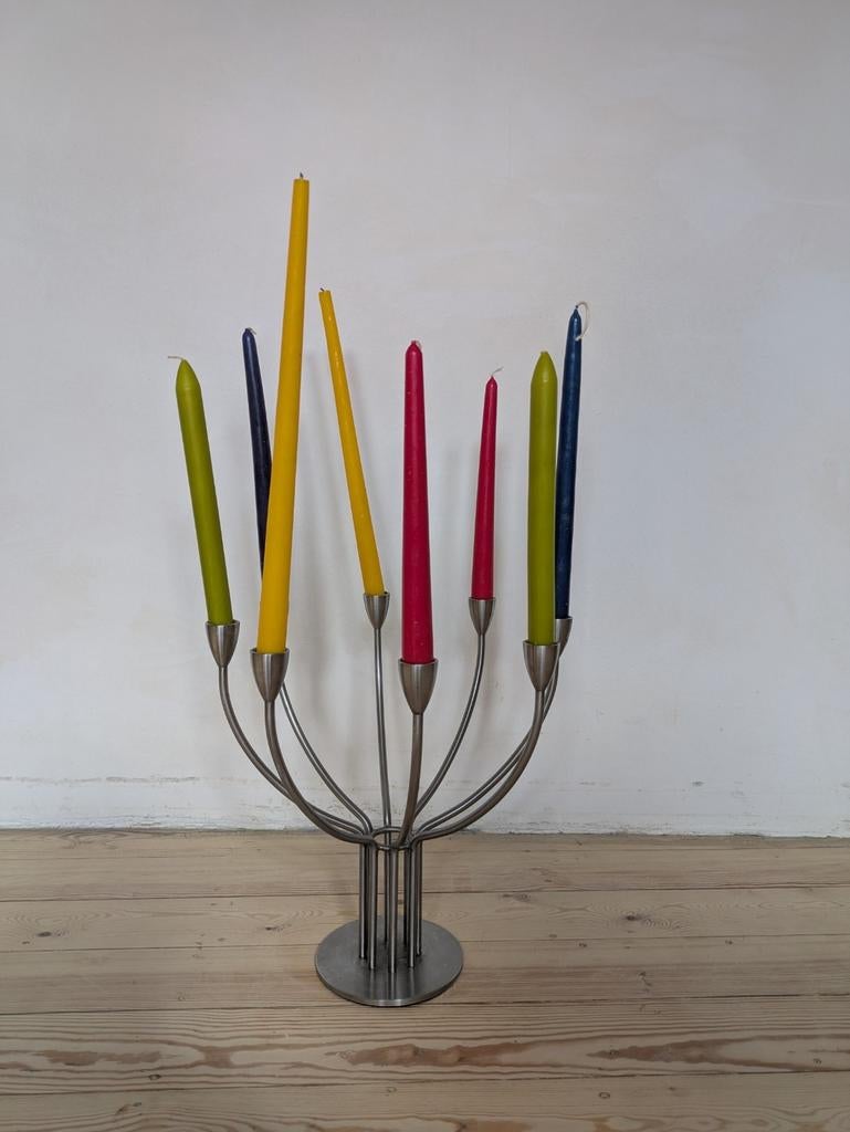 Vintage ikea kandelaar, Enlèvement ou Envoi, Comme neuf, Chandelier