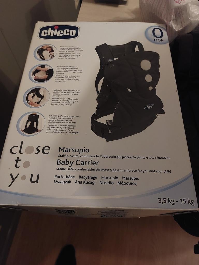 Chicco baby drager, Kinderen en Baby's, Buik of Rug, Ophalen of Verzenden, Zo goed als nieuw, Chicco