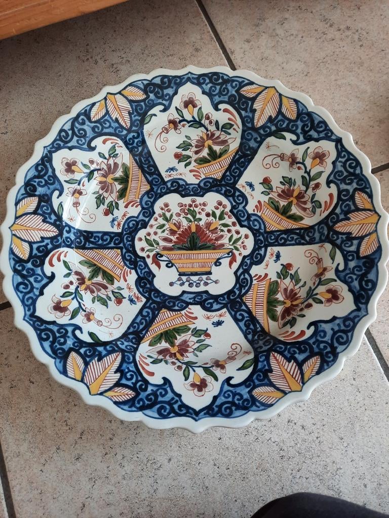 Assiette creuse delft, Enlèvement ou Envoi