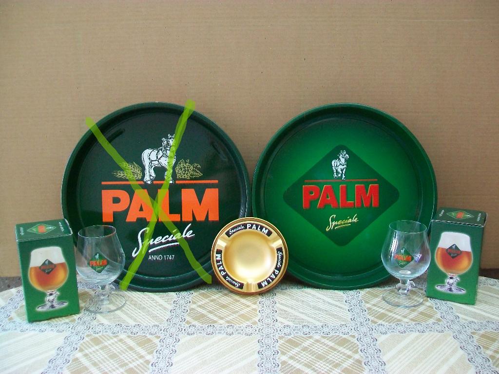 Palm Speciale Bier Steenhuffel Glas Glazen Plateau Dienblad, Collections, Enlèvement ou Envoi, Utilisé, Autres types, Palm