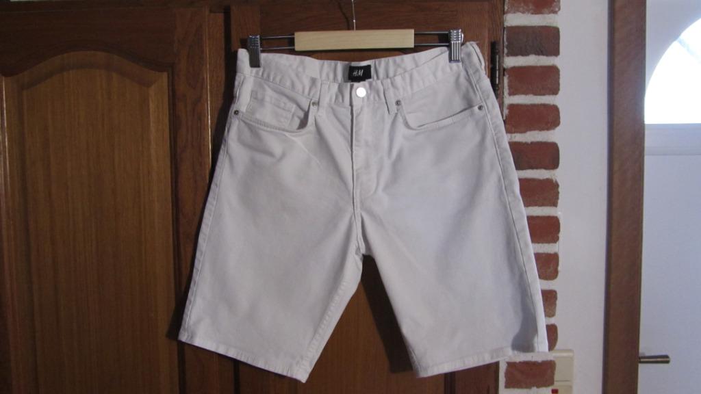 Short Bermuda Homme, Neuf, Enlèvement ou Envoi, Blanc, H&M