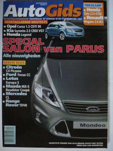 AutoGids 703, Livres, Autos | Brochures & Magazines, Utilisé, Général, Envoi