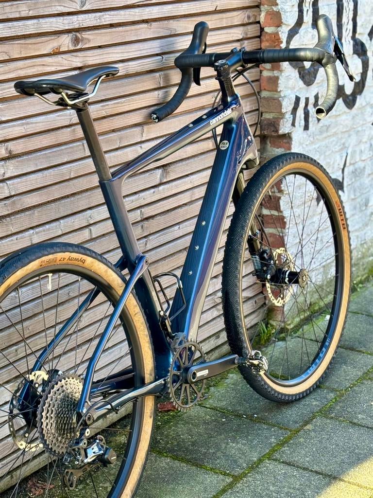 Cannondale Topstone 2 Carbon Lefty M gravelbike, Enlèvement, Comme neuf, Autres marques, Suspension