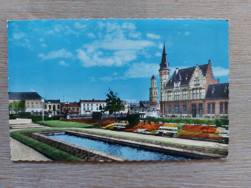 oude postkaart Lokeren (klein formaat), Verzamelen, Ophalen of Verzenden