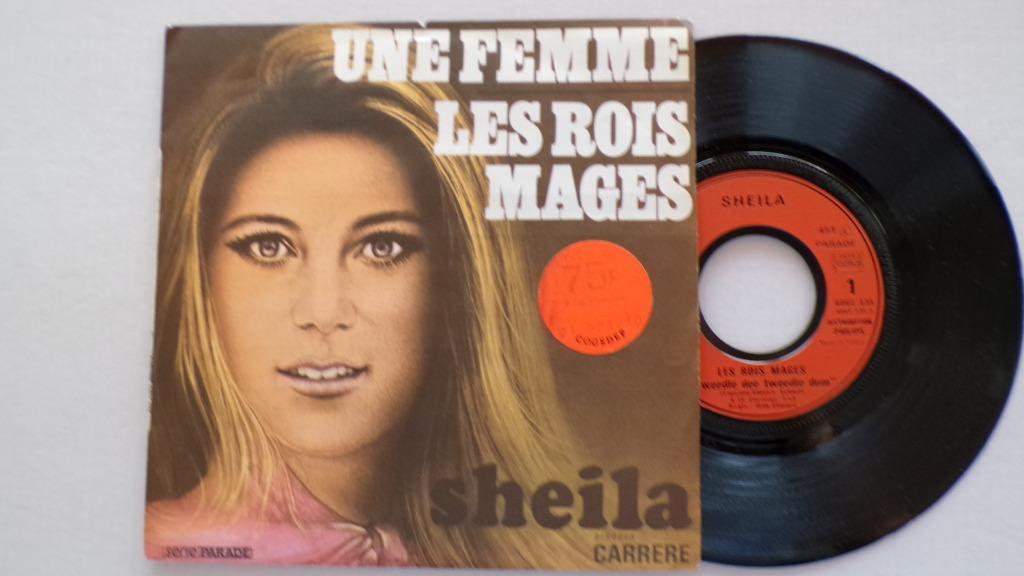 SHEILA - Les rois mages (45t), Enlèvement ou Envoi, Single, Comme neuf, Pop