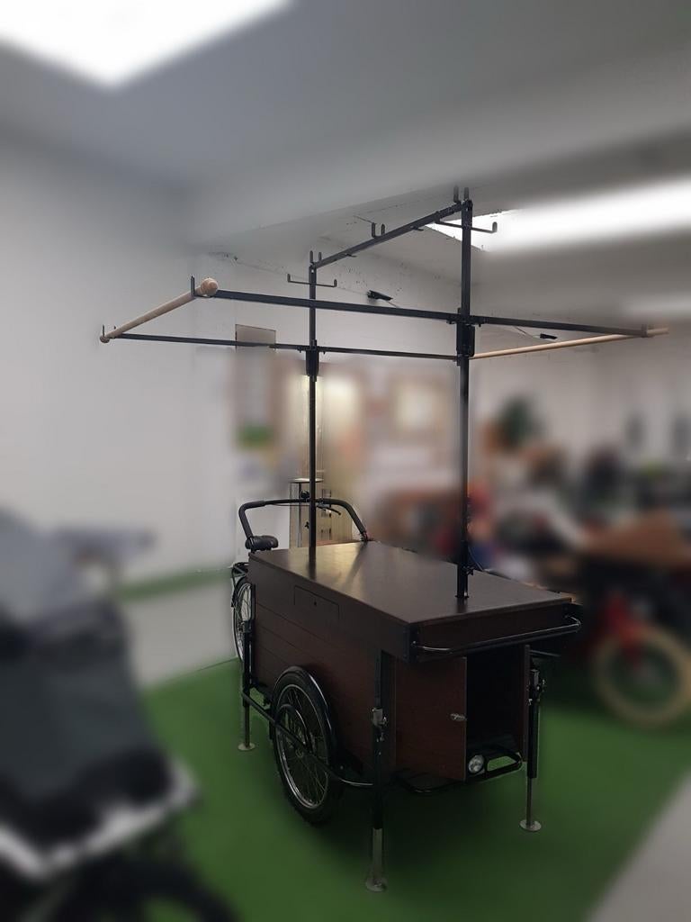 Verkoopsbakfiets, Fietsen en Brommers, Fietsen | Bakfietsen, Ophalen, Gebruikt, Fietsfabriek