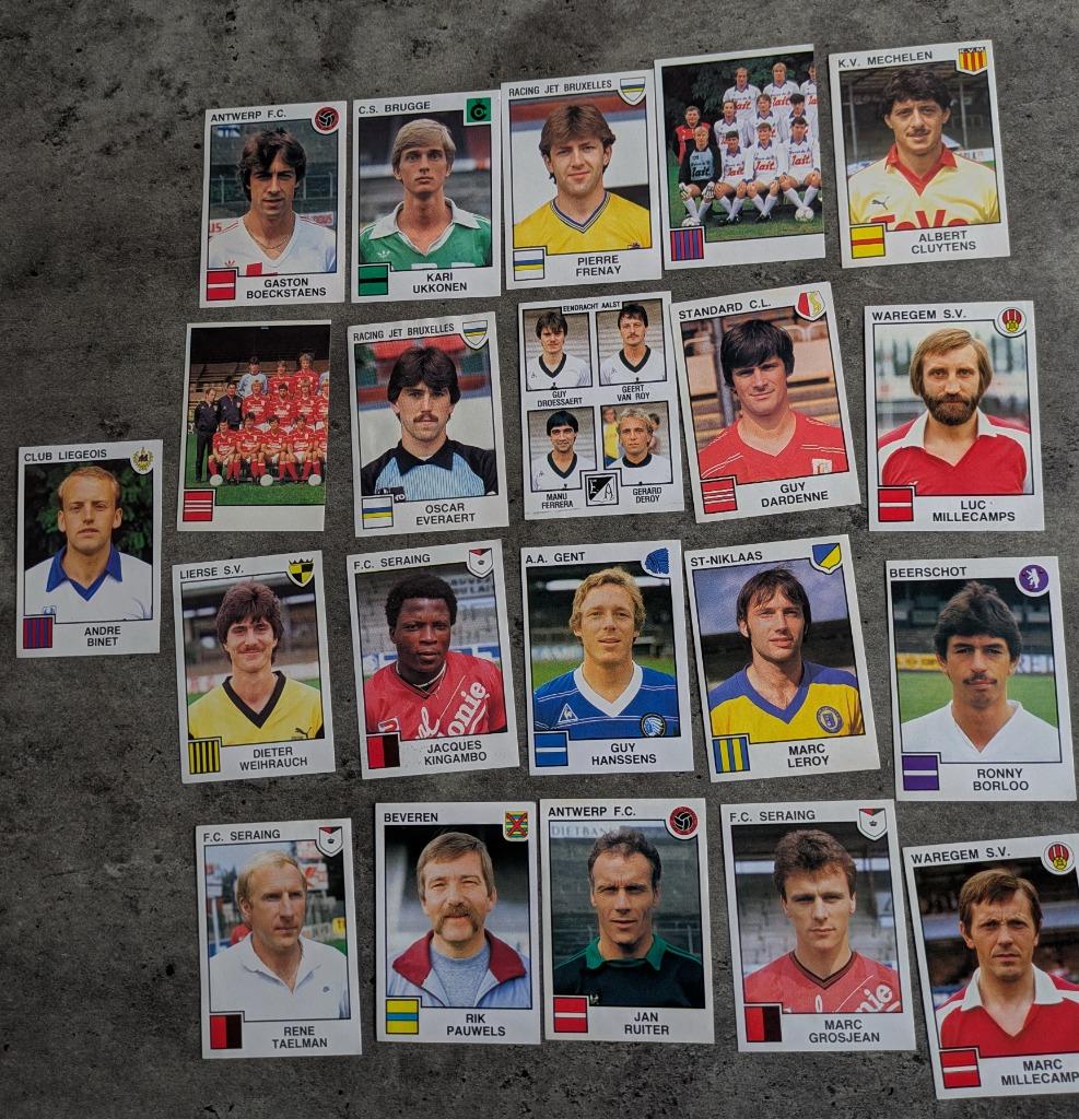 PANINI FOOTBALL 85 anno 1985 21 photos autocollantes, Envoi, Neuf
