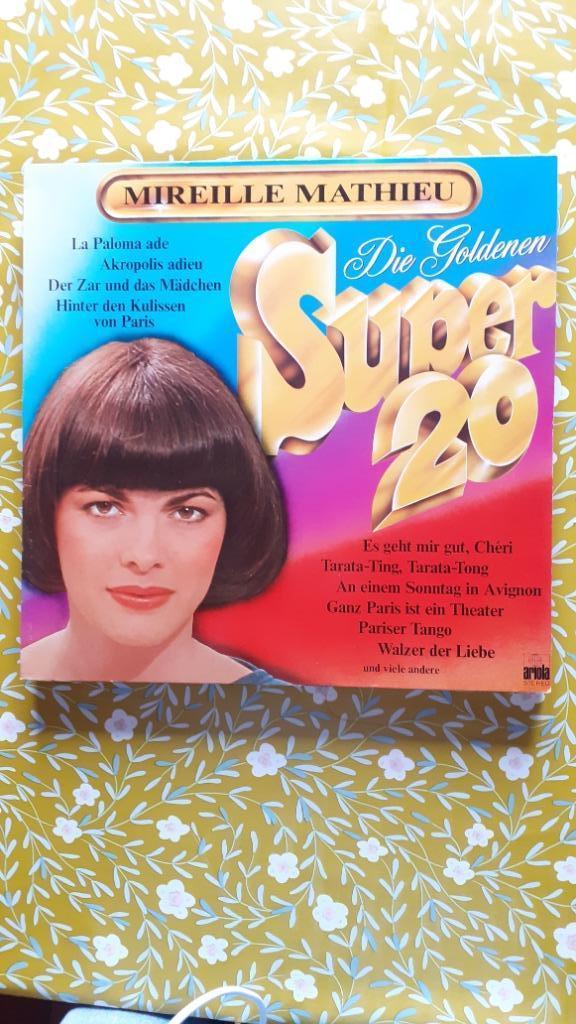 LP Mireille Mathieu - Super 20, Ophalen of Verzenden, Gebruikt, 12 inch