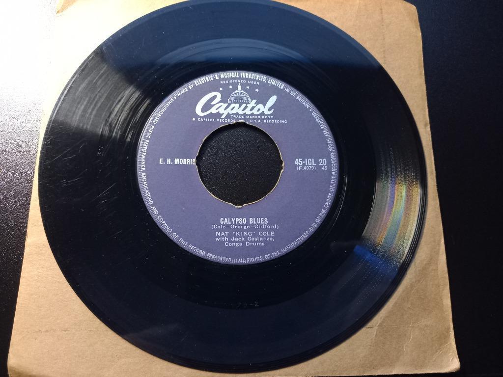 Nat "King" Cole ‎– Calypso Blues / Ain't Misbehavin' '7, Gebruikt, 7 inch, Single, Ophalen of Verzenden