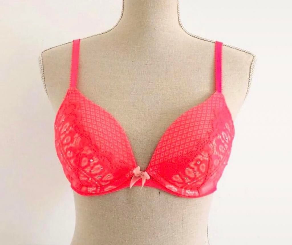 Oranje BH van Hunkemöller 75B, Kleding | Dames, Ondergoed en Lingerie, Hunkemöller, Ophalen of Verzenden, Oranje, BH