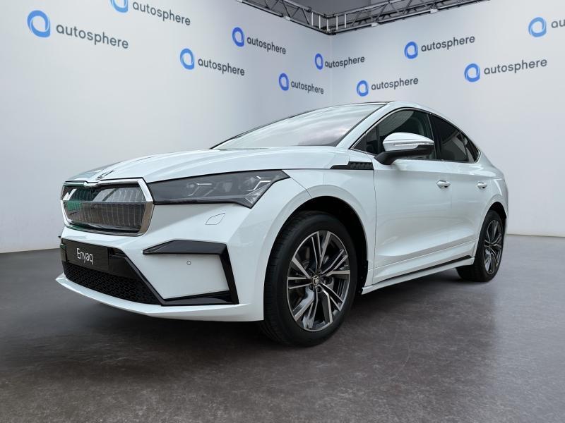 Skoda Enyaq 85 Corporate, Auto's, Skoda, Automaat, Parkeersensor, Wit, 5 deurs