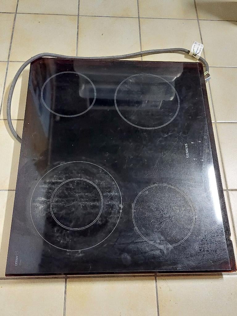 Kookplaat, Elektronische apparatuur, Kookplaten, Ophalen, Gebruikt, 4 kookzones, Inbouw