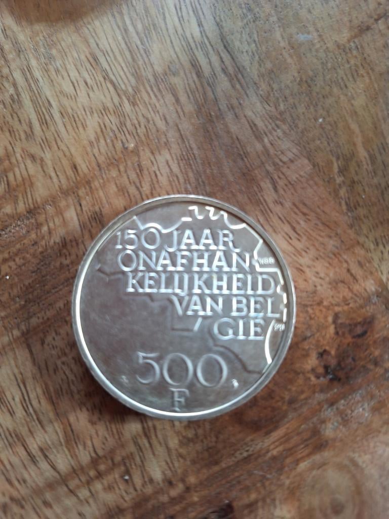 150 ans d'indépendance contre la Belgique 500 F 1830/1980, Timbres & Monnaies, Enlèvement