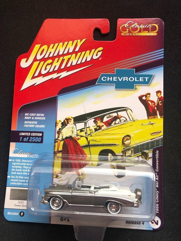 Johnny Lightning 1956 Chevrolet Chevy Bel Air Convertible, Ophalen of Verzenden, Nieuw, Auto