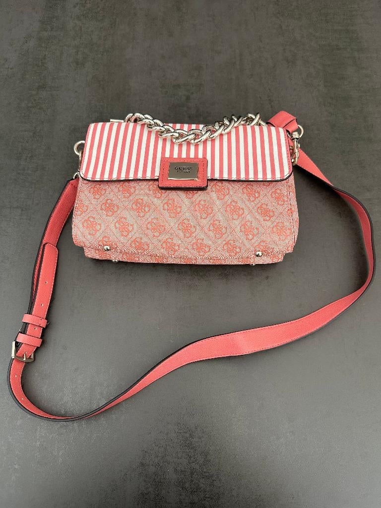 Sac bandoulière Guess rose - neuf, Ophalen of Verzenden, Nieuw, Roze, Handtas
