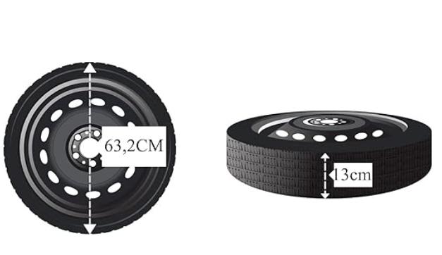 Roue de secours VW T-Cross, Autos : Pièces & Accessoires, Neuf, Pneus et Jantes, 4 Saisons, 17 pouces