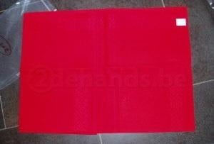 borduren tafellaken groen rood aida kruissteek, Verzenden, Nieuw