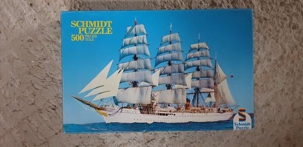 Puzzel schmidt boot, Hobby en Vrije tijd, Ophalen of Verzenden, 500 t/m 1500 stukjes, Zo goed als nieuw, Legpuzzel
