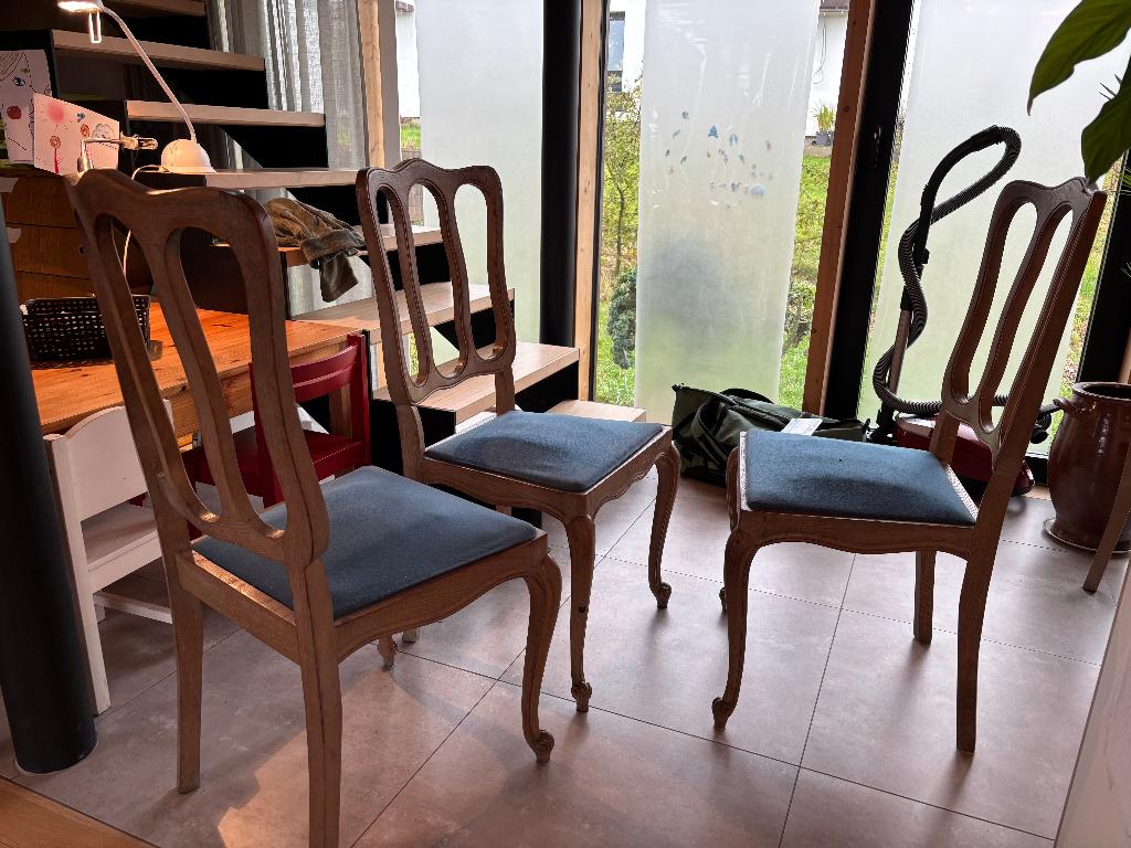 CHAISES EN BOIS, Maison & Meubles, Chaises, Brun, Enlèvement, Bois, Cinq, Six Chaises ou plus