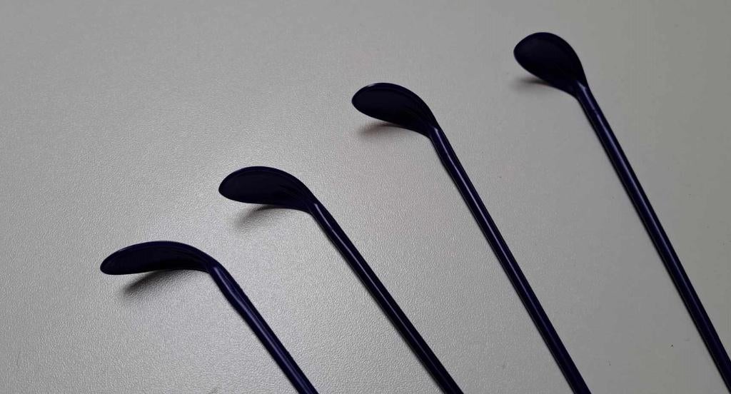 Tupperware™ « Cuillère Long Drink » x 4 - bleu, Collections, Envoi, Neuf, Autres types