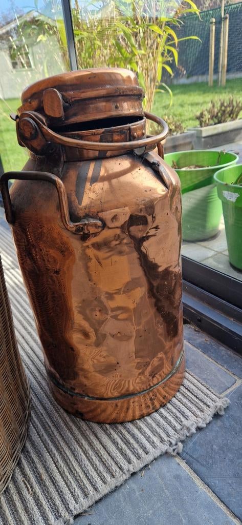 Koperen kan, Ophalen