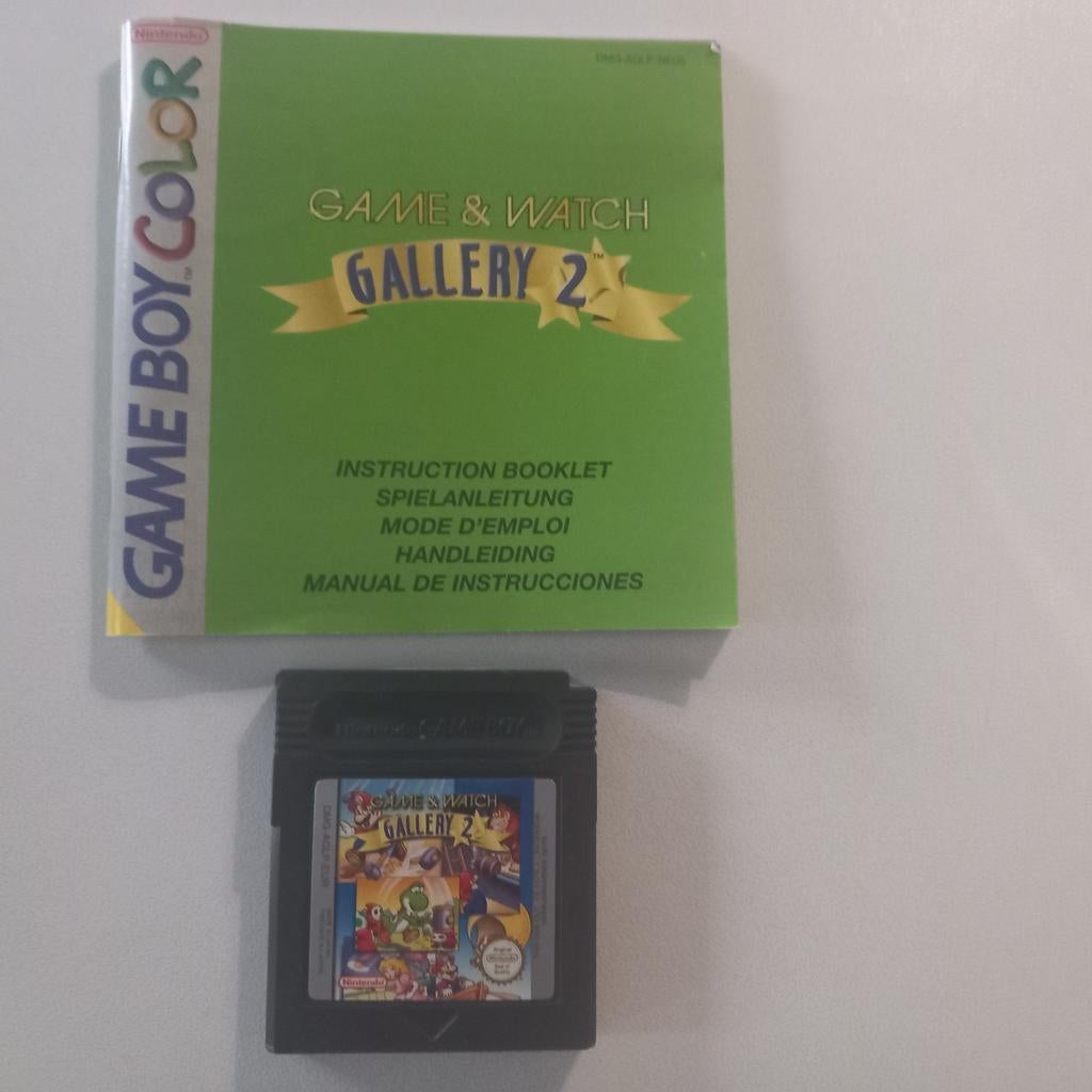 Game&watch Gallery 2 Nintendo gameboy couleur, Enlèvement ou Envoi, Comme neuf