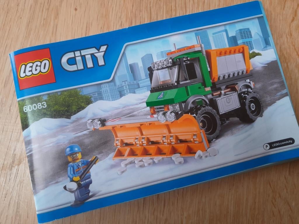 Lego City 60083, La Déneigeuse, Ophalen of Verzenden, Zo goed als nieuw, Lego