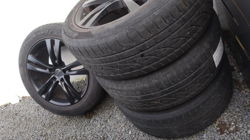 Winterband op velg 225 55 18, Auto-onderdelen, Banden en Velgen, Banden en Velgen, Winterbanden, 18 inch, 225 mm, Ophalen