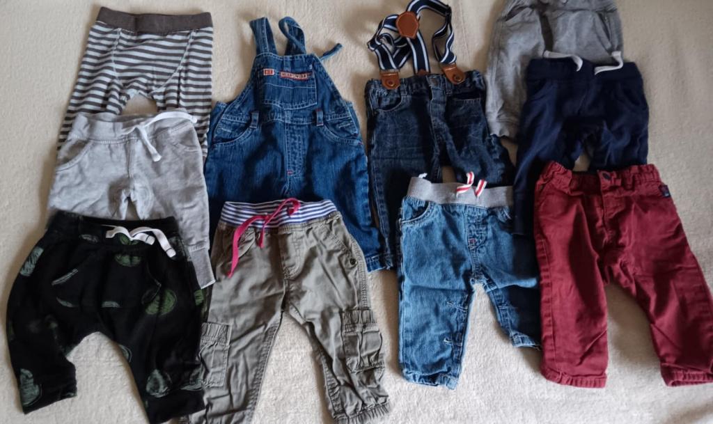 Broeken Maat 68 jongen Lot/bundel/pakket (10 stuks), Enlèvement, Utilisé, Garçon, Pantalon