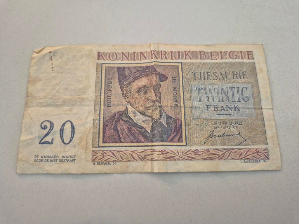 Oude belgisch geldbiljetten., Postzegels en Munten, Ophalen of Verzenden