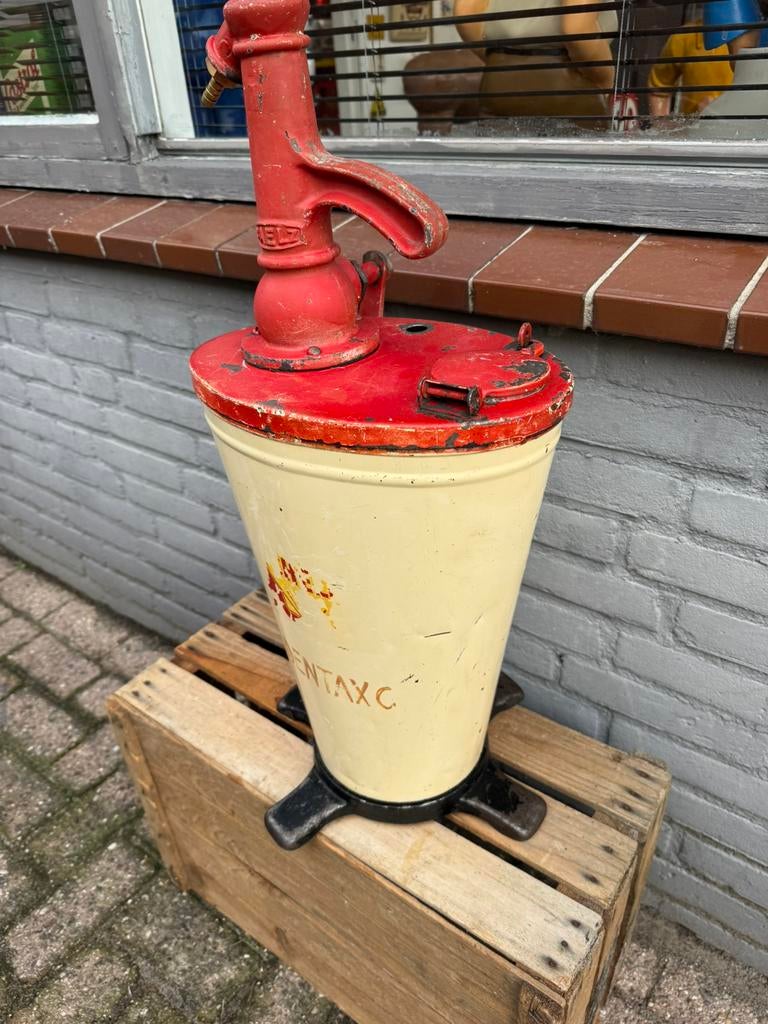 SHELL oude olie pomp, Ophalen of Verzenden, Gebruikt, Gebruiksvoorwerp