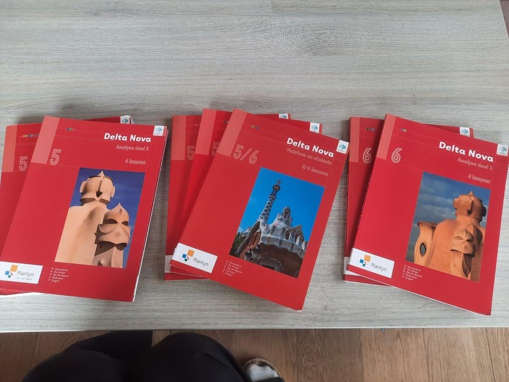 Delta nova boeken 5, 5/6 en 6, Boeken, Ophalen of Verzenden, Zo goed als nieuw