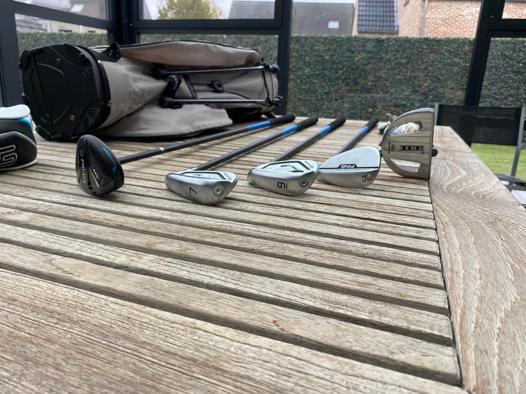 Prachtig nieuw golfset voor beginners., Ophalen, Nieuw, Set, Ping