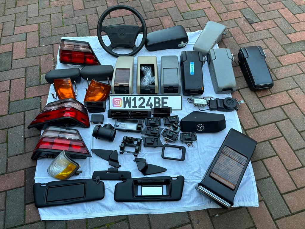 Pièces de rechange Mercedes W124 E220 E320 M204 M111, Enlèvement ou Envoi, Utilisé, Mercedes-Benz