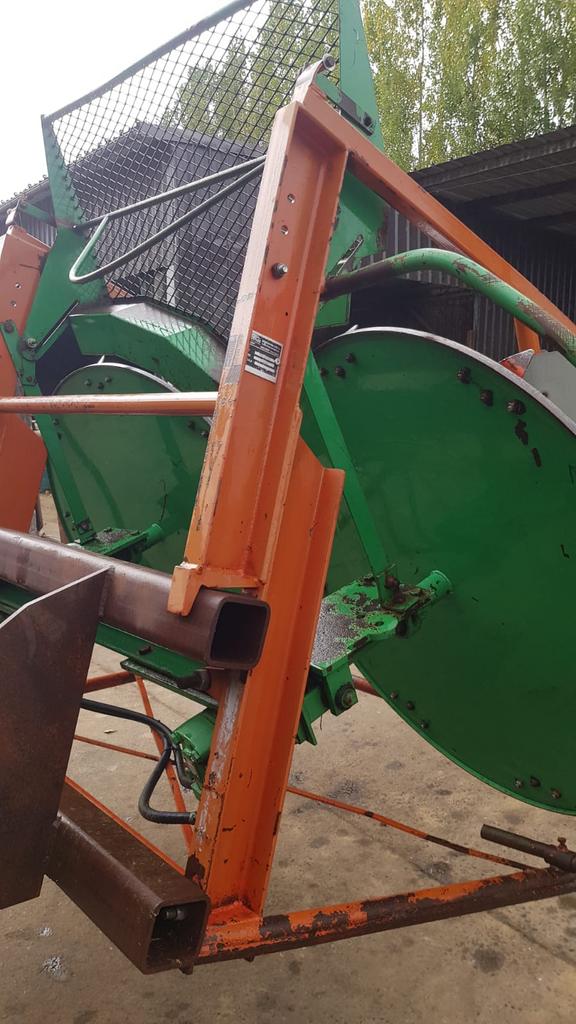 Stro verdeler, Ophalen