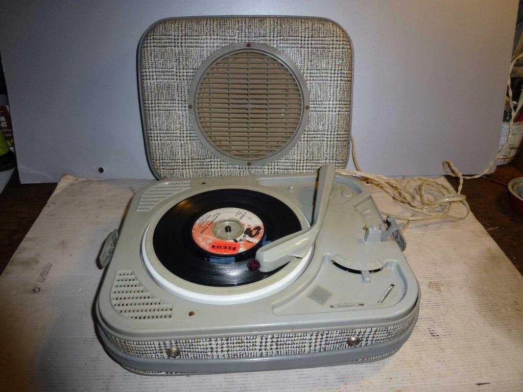 tourne disque NOVAK  " magnifique " finition Prince de Galle, TV, Hi-fi & Vidéo, Tourne-disques, Enlèvement ou Envoi, Utilisé