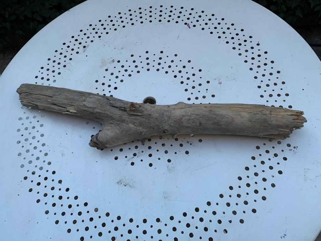 Bois flotté de rivière Longueur 77cm diamètre 7cm N22, Envoi