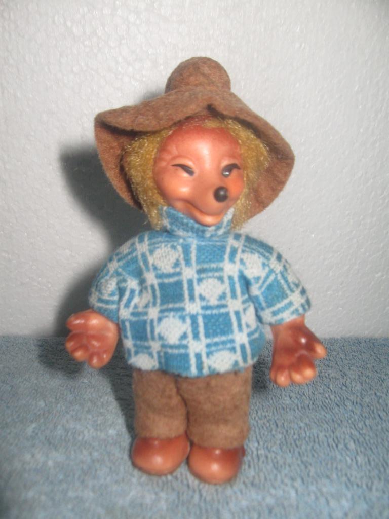 Steiff Mecki jaren 50, Ophalen of Verzenden