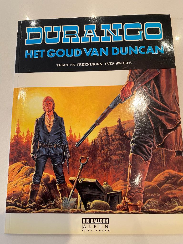 Durango Big Balloon Publishers 1991 livre n 9, Livres, BD, Enlèvement ou Envoi, Une BD, Comme neuf, Yves Swolfs