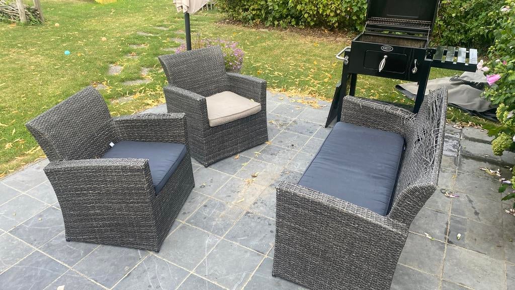 Gratis loungeset, Ophalen, 4 zitplaatsen, Gebruikt, Loungeset